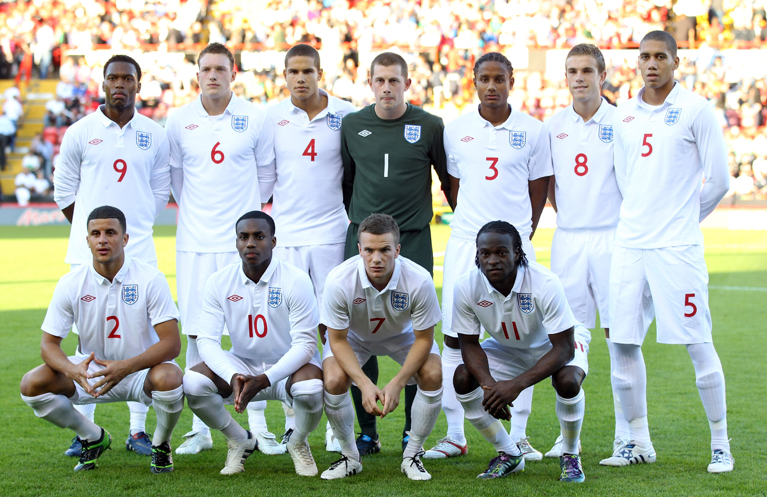 Under-21s line-up v Uzbekistan